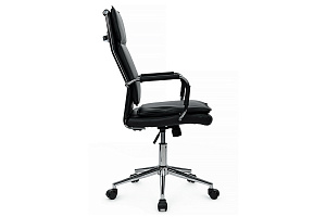 Кресло руководителя RV Chair DIL 6018H Чёрная экокожа фото